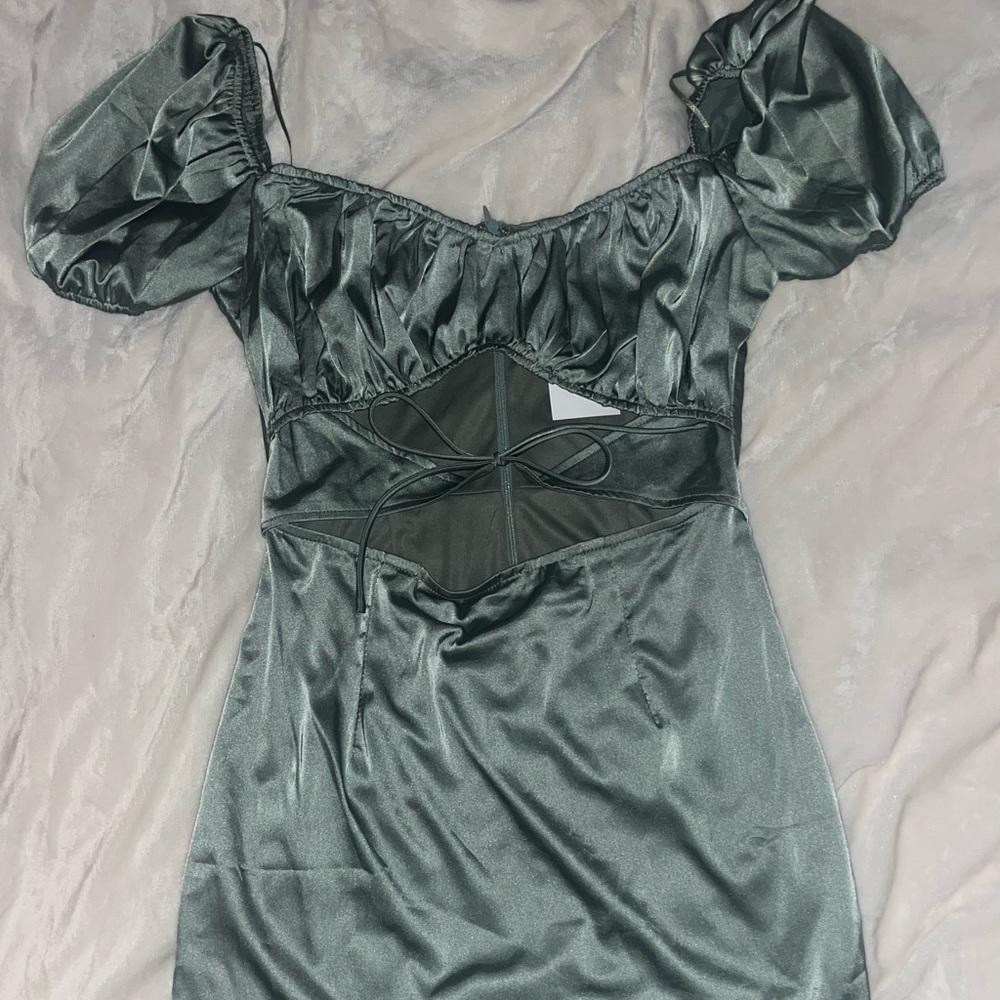 Boutique silk mini dress!